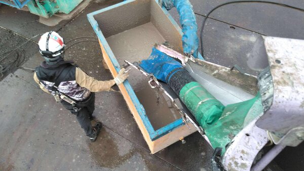 杭を残して悔いを残さず！ 規格外コンクリート【CLSM】はそんな解体現場でも大活躍