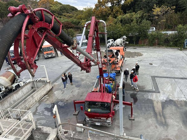 先送りモルタル（先行材）にもなっちゃう！ 【ジョイスラッジ】（改質スラッジ/mapecube）多様な用途