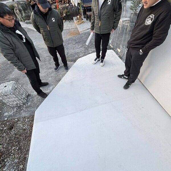 ザンコン™︎/オワコン®︎まさ固®︎/ イワモル®︎ の供給をどこでも再現するための直営製造施工（ミツア）が始まる