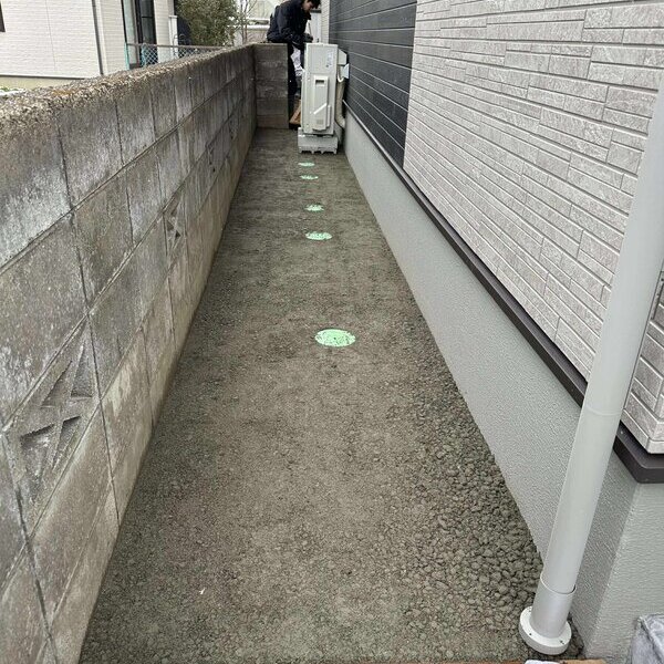 北は北海道から南は沖縄まで日本全土で排水と防草、段差抑制などのお役にたつ土間コン™︎です