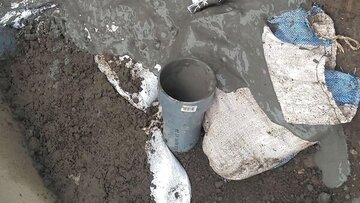 「UPS様にご採用いただきました！」CLSM（イワモル®︎ 流動化処理土）軟弱地盤に建てた建物を補強