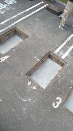 地中にぽっかり空いた穴を埋めておく