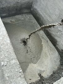 大学コンクリート研究室の合宿受け入れ