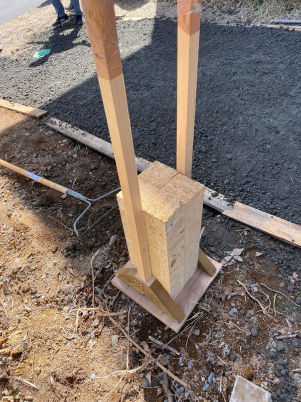 水勾配(傾斜)の問題はオワコンDIYで解決できます!|二輪車駐輪場施工【山梨県】