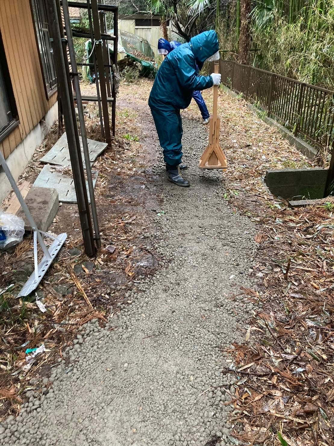 茨城】生コンビニDiy（無料マッチング）で「とりあえず雑草が生えて