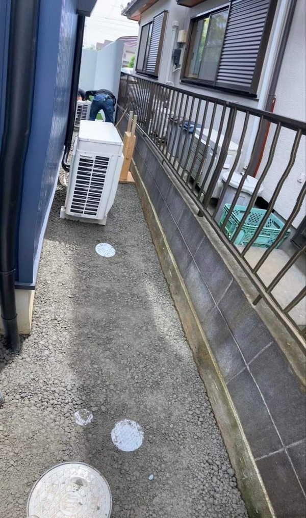 【千葉】「室外機とか物置とか立水栓が置いてあるところ《犬走》が一番重要って知ってた？」渋谷建材・YNKワークス