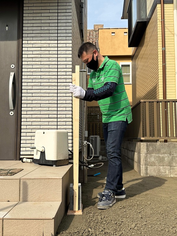 【神奈川】「駐輪場にコンクリートをDIYしたいと考えていたが自分でできる気がしなかった」伊藤知安商店