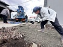 石張りの下地が土間コンだと水を通さないし砕石だといずれ沈んでしまう オワコン®︎ ならいいとこ取り！