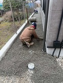 【造園業20年】透水性コンクリートの直営施工に向かう職人さんたちのドキュメンタリー【城所大好き前田さん】