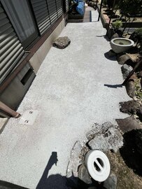 コンクリートのウリでもある【耐久性】は納品してしばらく経過したリアルをご覧いただくことで安心いただけます