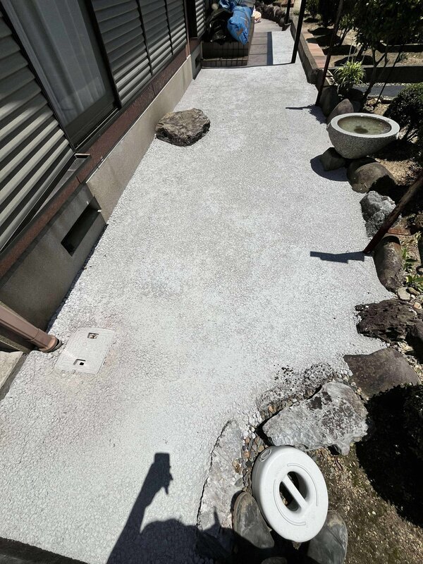 コンクリートのウリでもある【耐久性】は納品してしばらく経過したリアルをご覧いただくことで安心いただけます