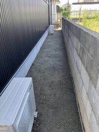 現地でプロが素材を管理して適切に形を作り上げていく。大地に蓋しない呼吸をするオワコン®︎は環境や暮らしを快適に