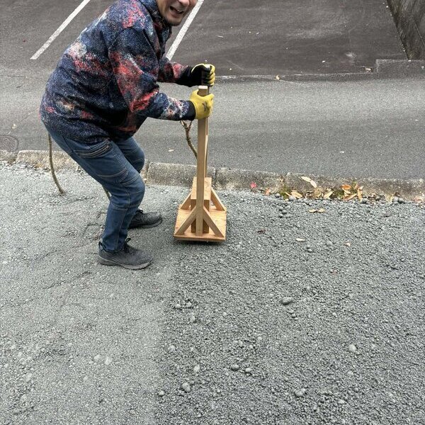 エクステリア資材の大家エクスショップも太鼓判を押した！ 【オワコン®︎まさ固®︎】製造・施工の様子をご紹介