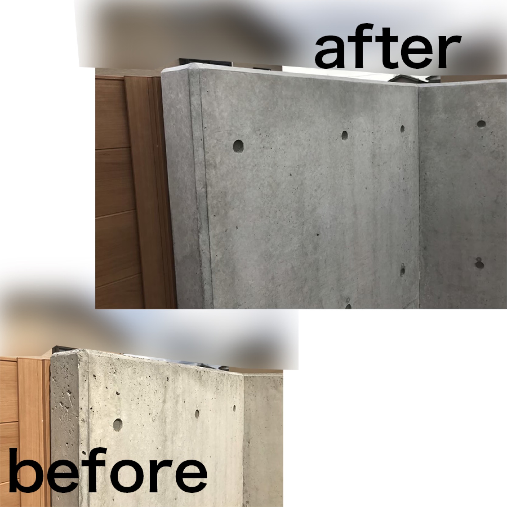 千葉 あなたならどっちを選ぶ コンクリート の知識のある人 Or ない人 色合わせ コンクリート診断 コンクリートリフォーム 生コンポータル