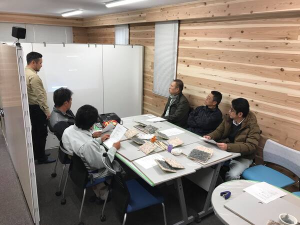 「コンクリート色合わせ補修の事業領域」 愛知・コンクリート打ち放し・色合わせ・体験会