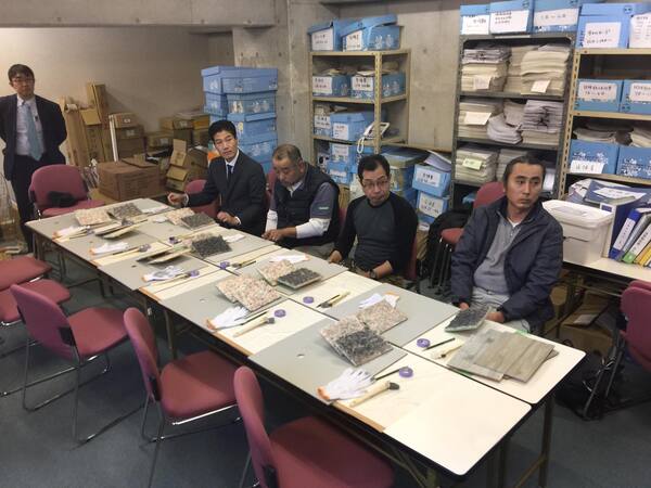 「コンクリートの芸術に触れよう」 体験会