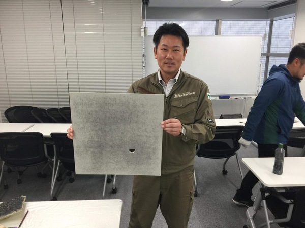 「ほんとコンクリートになっちゃったね！」 打ち放し・色合わせ・補修