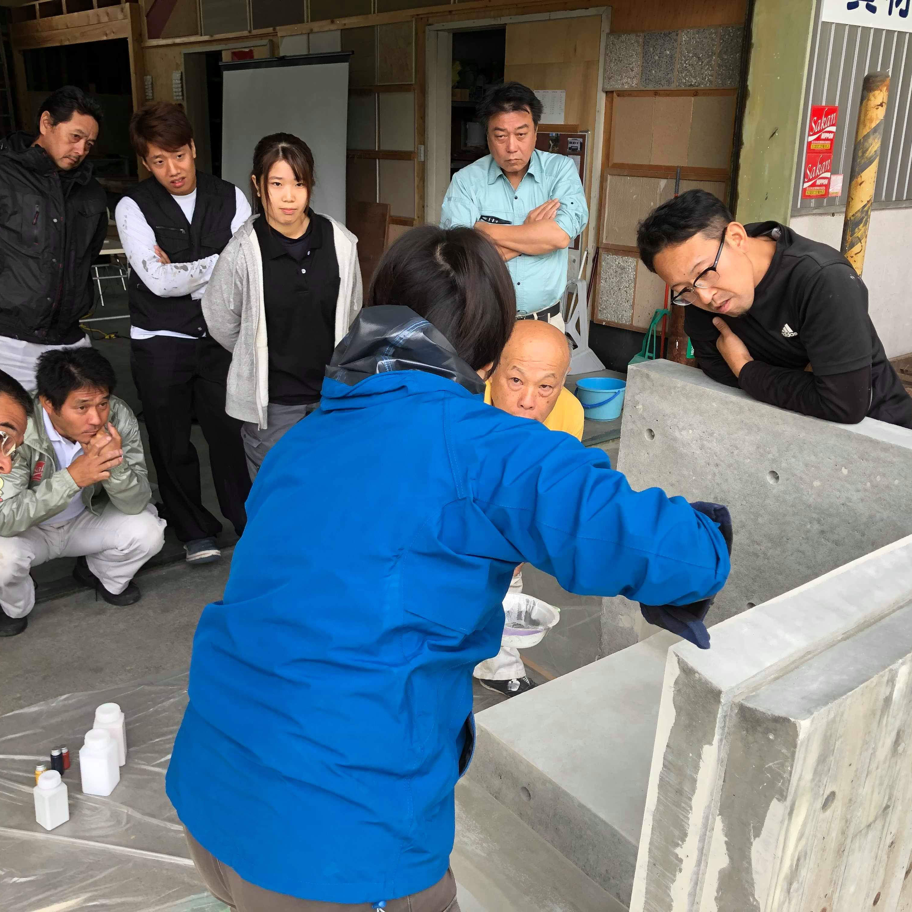 【岐阜】「色合わせの業者には煮湯を飲まされた」プロ集団小倉左官店との連携（その2）