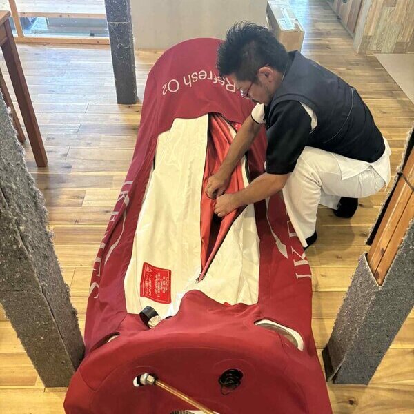 「サウナと温泉露天風呂があるのにさらに？！」コンクリート展示場ナマコンバレーに今度は【酸素カプセル】登場しました（Lab）