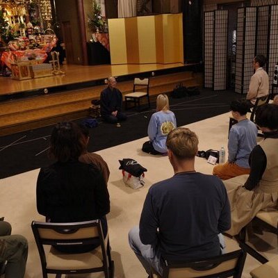 NYCからナマコンバレーに僧侶をお招きして菩提寺【正蓮寺】にて静坐会を開催しました