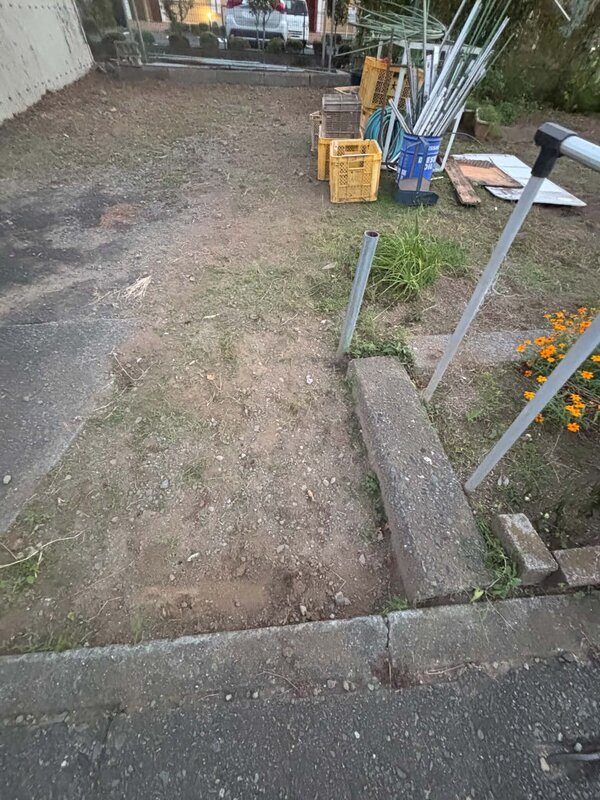 あまりものでよければ無料で舗装します